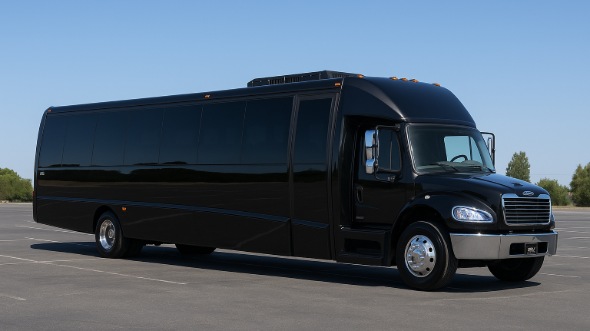 Exterior of Vancouver Party Bus Company's 25 Passenger Party Bus in Beaverton